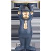 Monkey gentleman tray luxurious floor ornament