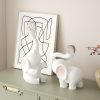 Original design art happy elephant study room decoration