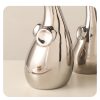 Electroplating elephant family vase wine cabinet entrance desktop ornaments