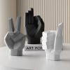 Original design art modern abstract gesture art ornaments