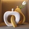 Original design art apple pear vase ornaments