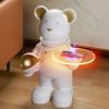 Space violent bear wireless mobile phone charging luxurious floor ornament