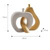 Original design art apple pear vase ornaments