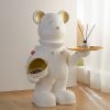 Space violent bear tray luxurious floor ornament