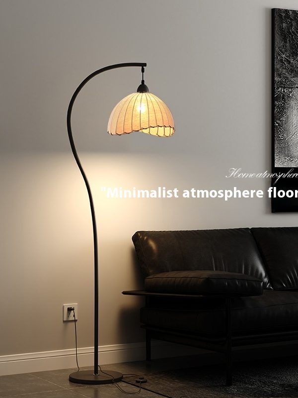 Retro Style Floor Lamp Living Room Sofa Side Atmosphere Feeling Middle Ancient Silent Style Bedroom Study Corner Vertical Table Lamp
