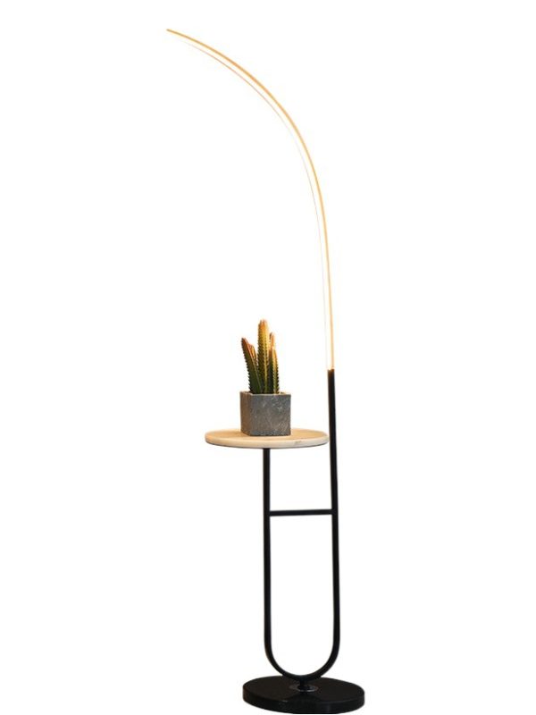 Floor lamp living room sofa next to the Nordic led bedside lamp creative personality bedroom study ins Wind fishing lamp