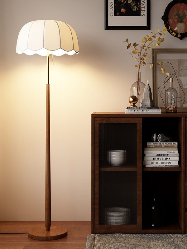 Floor lamp American retro ins style living room sofa next to Japanese simple quiet wind atmosphere decorative lamps