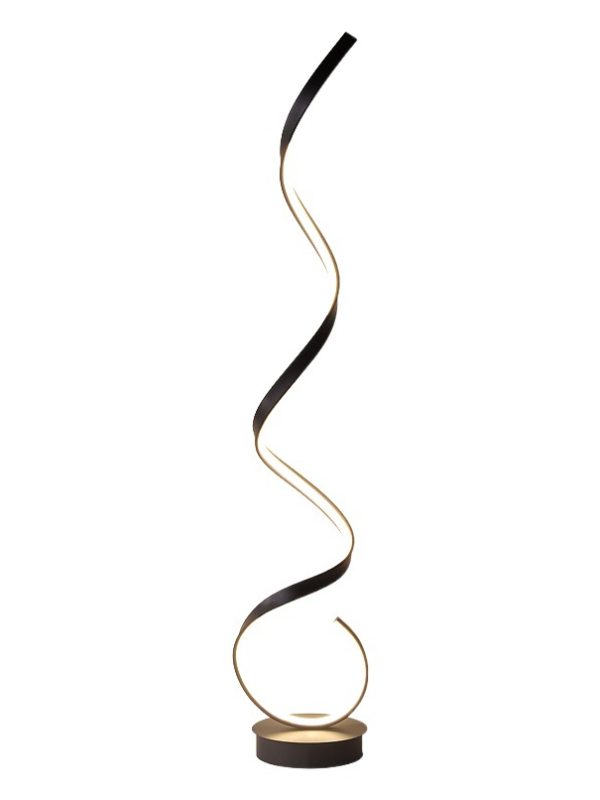 Floor Lamp minimalist design sense Nordic living room sofa next to Internet celebrity corner wave atmosphere line lamp full spectrum