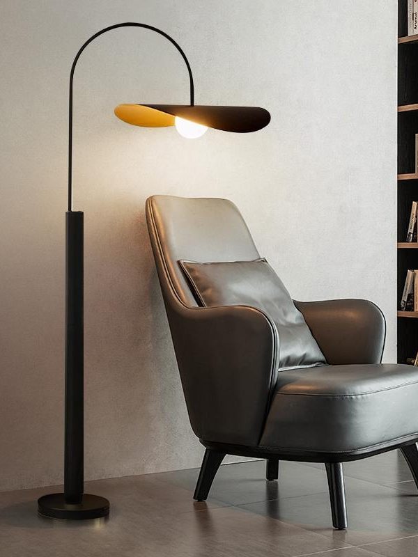 French Floor Lamp Living Room Sofa Side Corner Advanced Sense Designer Side Quiet Wind Study Fishing Atmosphere Lamp