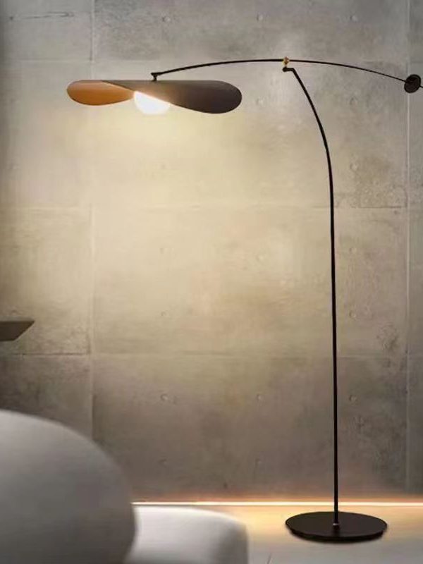 Italian Creative Living Room Floor Lamp Post-modern Living Room Sofa Side Light Luxury Floor Lamp Advanced Fishing Floor Lamp