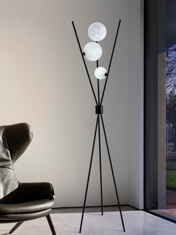 Floor Lamp Moon Design Sense Nordic Ins Light Luxury Minimalist Living Room Sofa Bedroom Internet Celebrity Atmosphere Floor Lamp