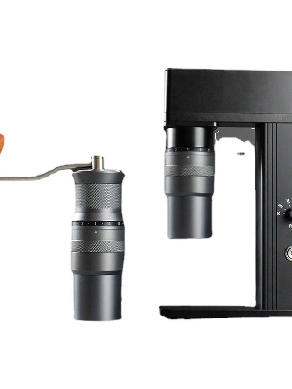 Ghost tooth grinder hand-cranked electric integrated portable hand-punched single-product coffee bean grinder external conditioning system flour mill