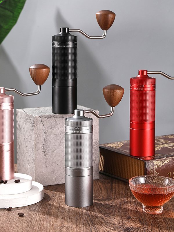 hand grinder CNC steel core coffee beans raised grinder hand grinder manual coffee machine