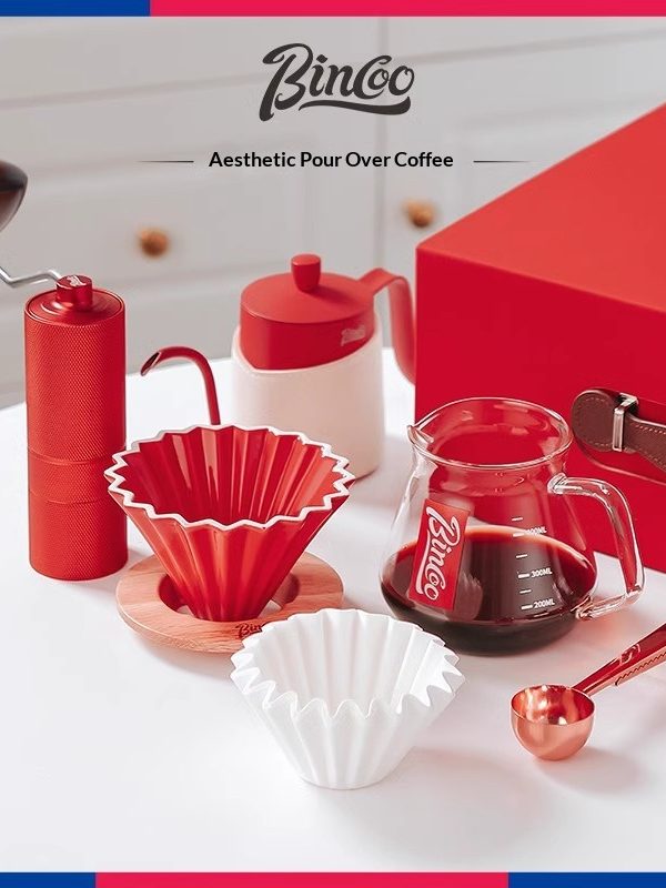 Ryder Hand Brew Coffee Gift Set: Stainless Steel Grinder