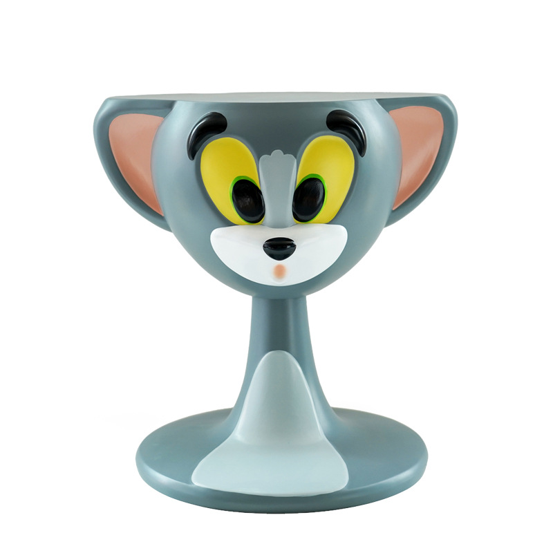 Cartoon Tom Cat Coffee Table Creative Living Room Large Ornament Floor Side Table Cute Bedside Table Furniture Housewarming Gift - Image 5