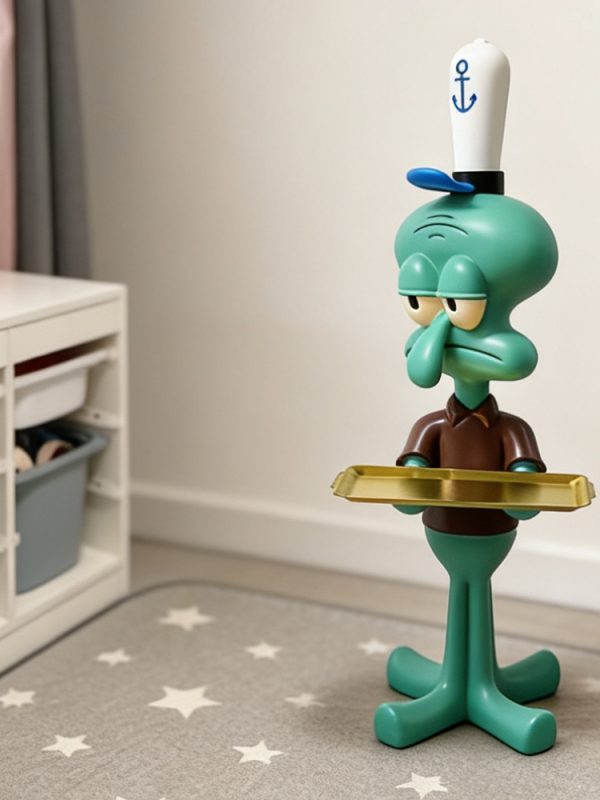 Trendy Big Foot Octopus Tray 1.0m Tall Ornament for Living Room Sofa Side Home Floor Opening Housewarming Cartoon Moving